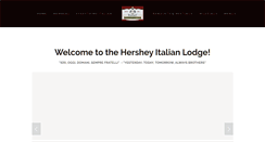 Desktop Screenshot of hersheyitalianlodge.com